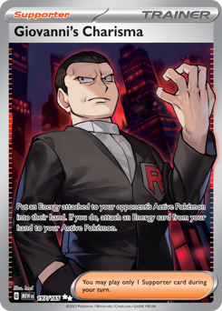 Giovanni's Charisma — 151