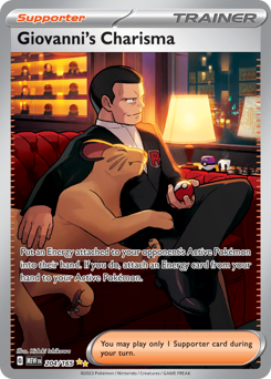 Giovanni's Charisma — 151