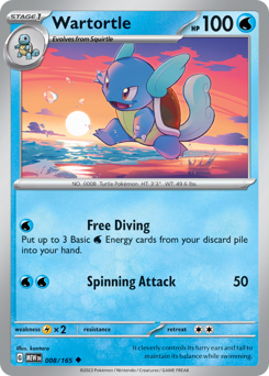 Wartortle — 151