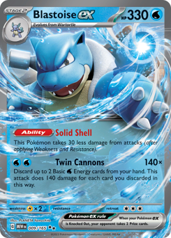 Blastoise ex — 151