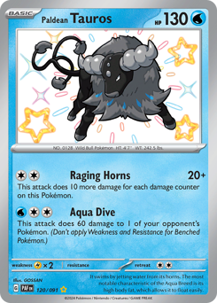 Paldean Tauros — Paldean Fates