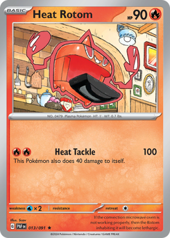 Heat Rotom — Paldean Fates