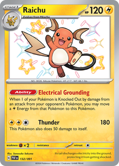 Raichu — Paldean Fates