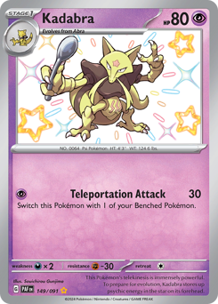 Kadabra — Paldean Fates