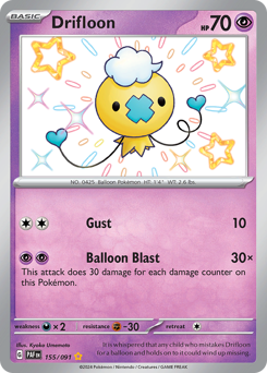 Drifloon — Paldean Fates