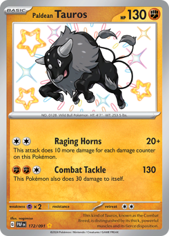 Paldean Tauros — Paldean Fates