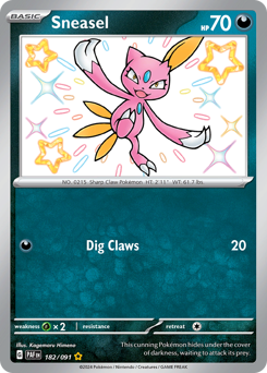 Sneasel — Paldean Fates