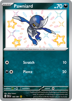 Pawniard — Paldean Fates