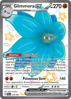 Glimmora ex — Paldean Fates
