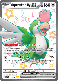 Squawkabilly ex — Paldean Fates