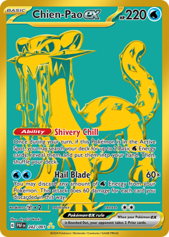 Chien-Pao ex — Paldean Fates