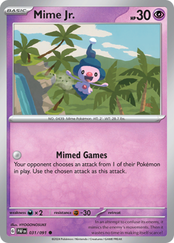 Mime Jr. — Paldean Fates