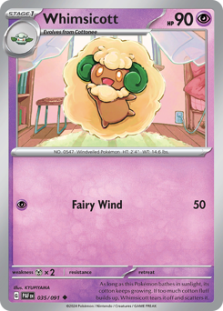 Whimsicott — Paldean Fates