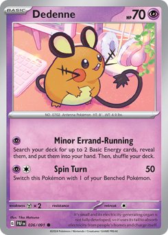 Dedenne — Paldean Fates