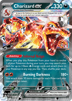 Charizard ex — Paldean Fates
