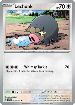 Lechonk — Paldean Fates