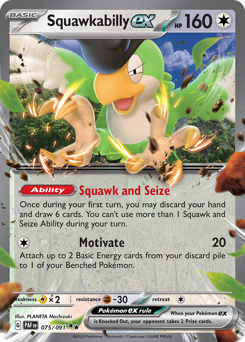 Squawkabilly ex — Paldean Fates