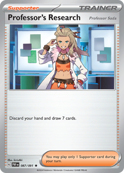 Professor's Research — Paldean Fates
