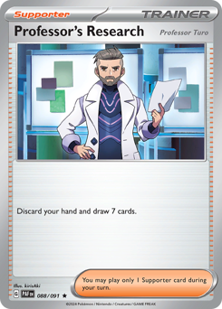 Professor's Research — Paldean Fates
