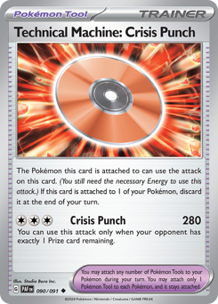 Technical Machine: Crisis Punch — Paldean Fates