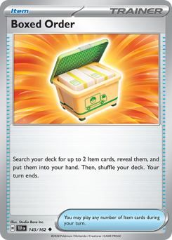 Boxed Order — Temporal Forces