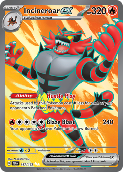 Incineroar ex — Temporal Forces