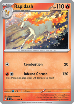 Rapidash — Temporal Forces