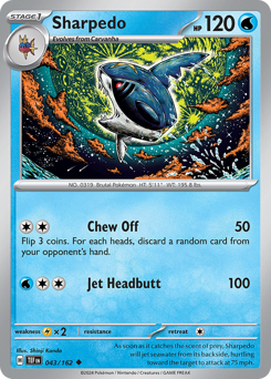 Sharpedo — Temporal Forces