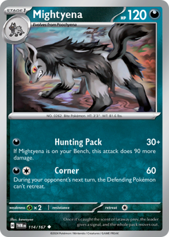 Mightyena — Twilight Masquerade