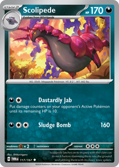 Scolipede — Twilight Masquerade