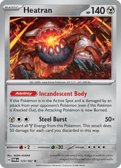Heatran — Twilight Masquerade