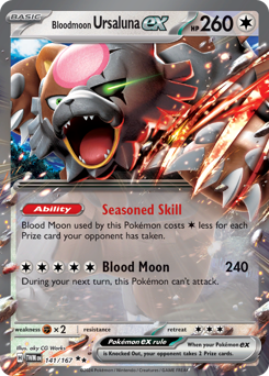 Bloodmoon Ursaluna ex — Twilight Masquerade