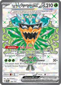 Teal Mask Ogerpon ex — Twilight Masquerade