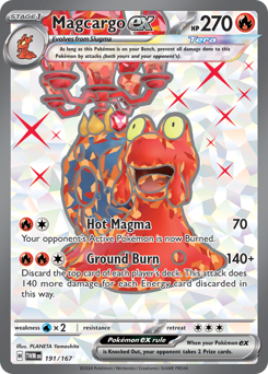 Magcargo ex — Twilight Masquerade