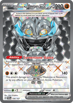 Cornerstone Mask Ogerpon ex — Twilight Masquerade