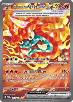 Hearthflame Mask Ogerpon ex — Twilight Masquerade