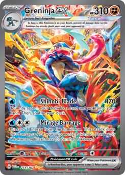 Greninja ex — Twilight Masquerade