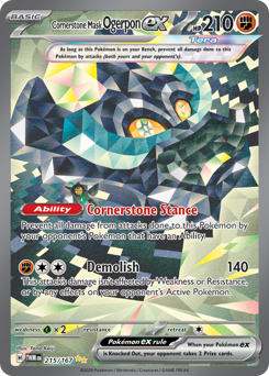 Cornerstone Mask Ogerpon ex — Twilight Masquerade