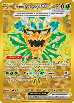 Teal Mask Ogerpon ex — Twilight Masquerade