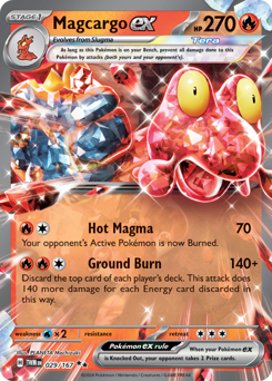Magcargo ex — Twilight Masquerade