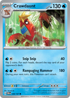 Crawdaunt — Twilight Masquerade