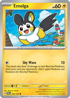 Emolga — Twilight Masquerade