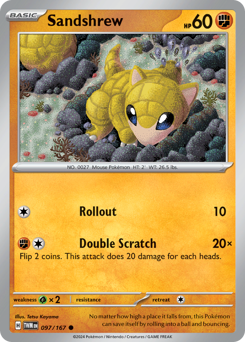 Sandshrew — Twilight Masquerade
