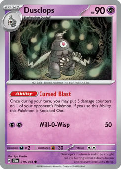 Dusclops — Shrouded Fable