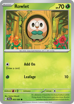 Rowlet — Shrouded Fable