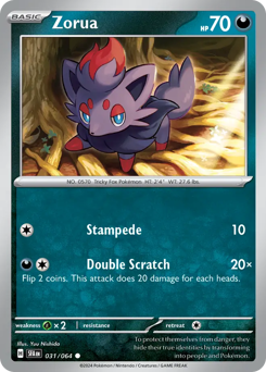 Zorua — Shrouded Fable