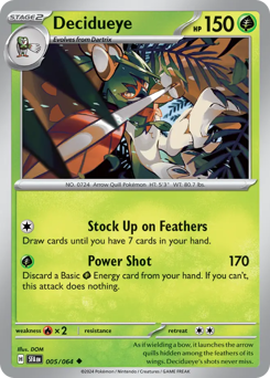Decidueye — Shrouded Fable