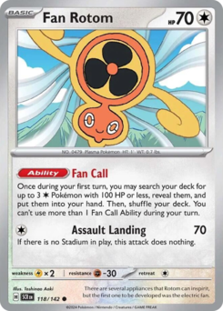 Fan Rotom — Stellar Crown