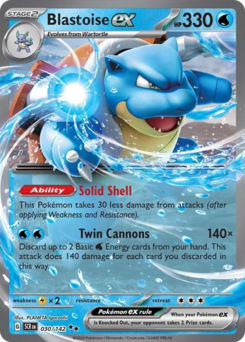 Blastoise ex — Stellar Crown