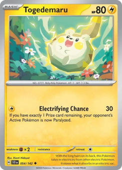 Togedemaru — Stellar Crown
